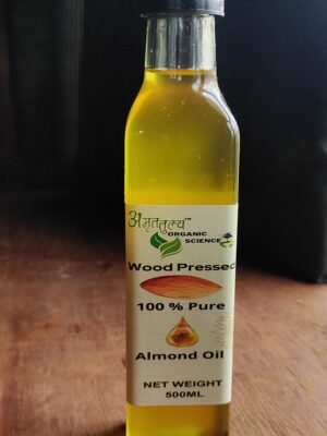Wood Pressed | Cold Pressed Almond Oil